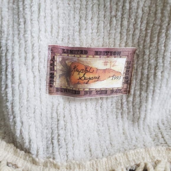 HALLMARK Bunnies By the Bay Vintage 1993 Limited edition #12 Bunny with baby - Picture 6 of 8